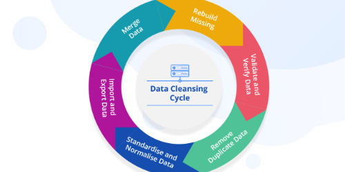 Data cleansing cycle.