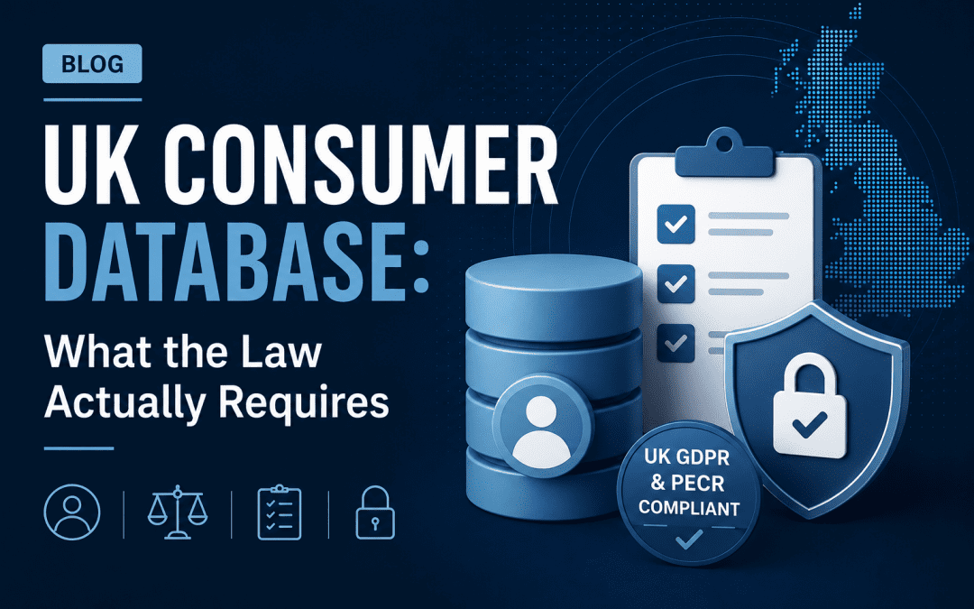 A title graphic for the UK Consumer Database post.