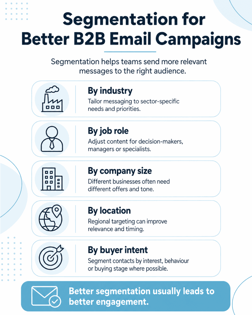 Business Email List Segmentation