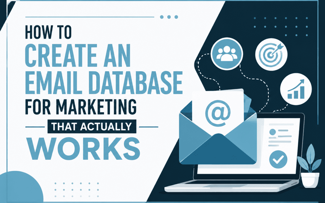 How to Create an Email Marketing Database That Actually Works