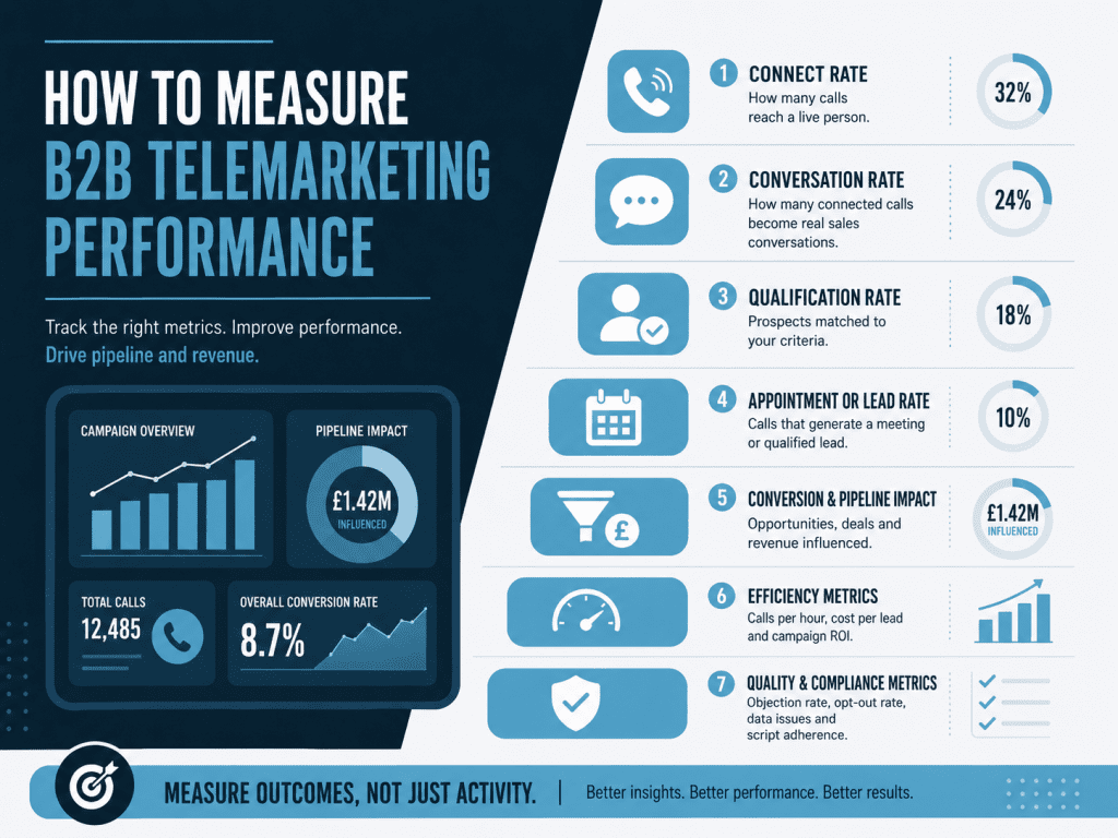 How to measure B2B Telemarketing Performance.