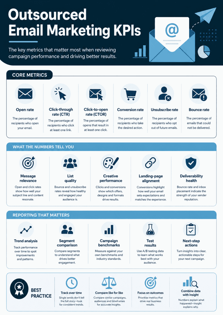 Outsourced Email Marketing KPIs