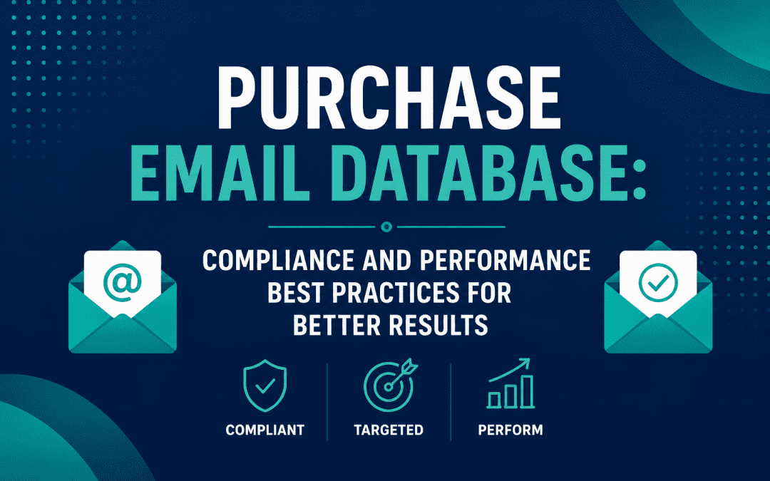 Purchase Email Database