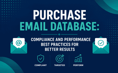 Purchase Email Database: Compliance & Campaign Best Practices