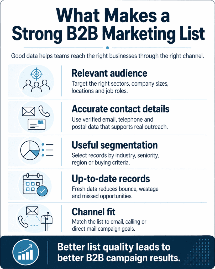 Strong B2B Marketing List