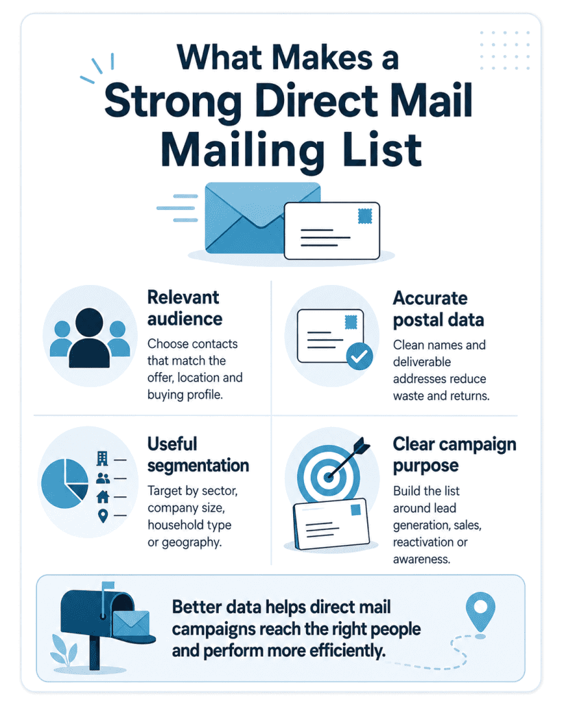 What Makes a Strong Direct Mail Mailing List