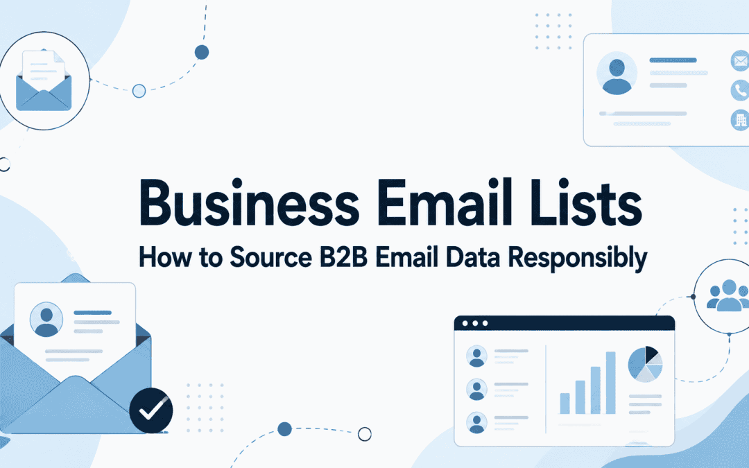 Business Email Lists Cover