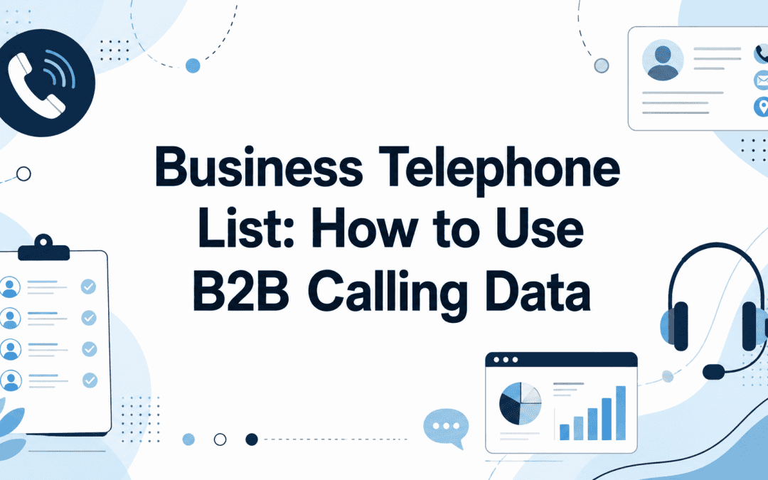 Business Telephone Data Cover