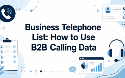 Business Telephone List: How to Use B2B Calling Data