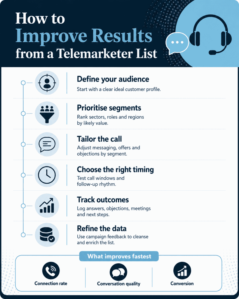 How To Improve Results From a Telemarketer List