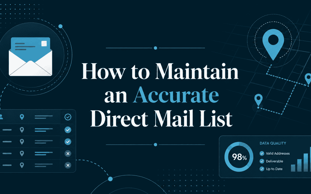 How to Maintain an Accurate Direct Mail List