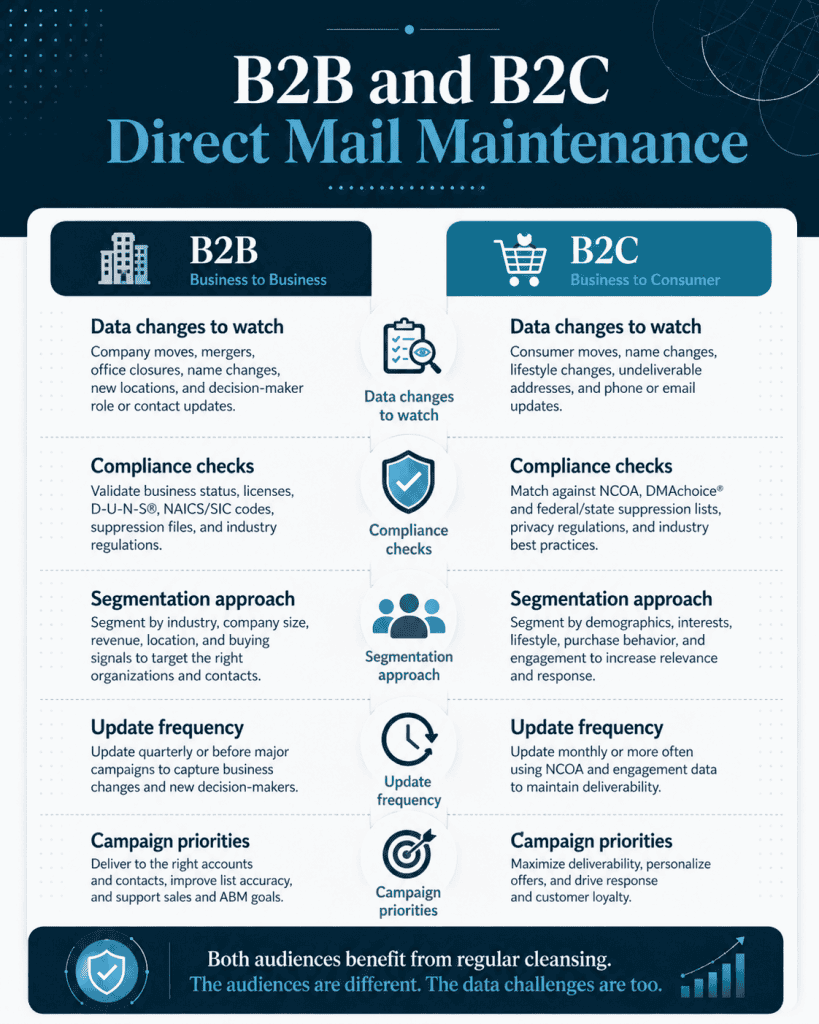Maintaining Your Direct Mail List