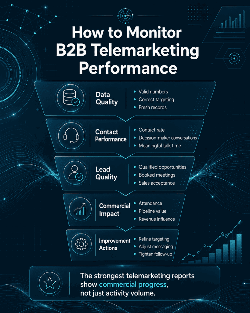 Monitoring B2B Telemarketing Performance