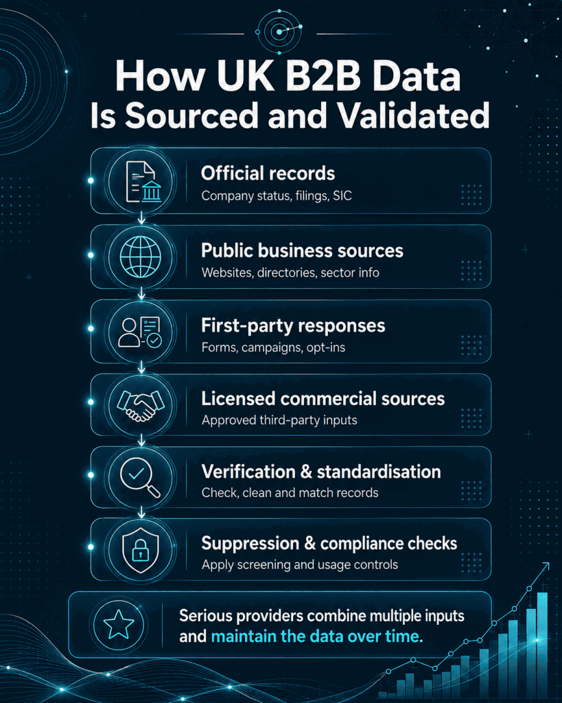 Sourcing and Validating UK B2B Data