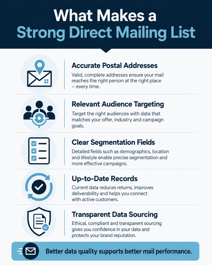 What Makes a Strong Direct Mailing List