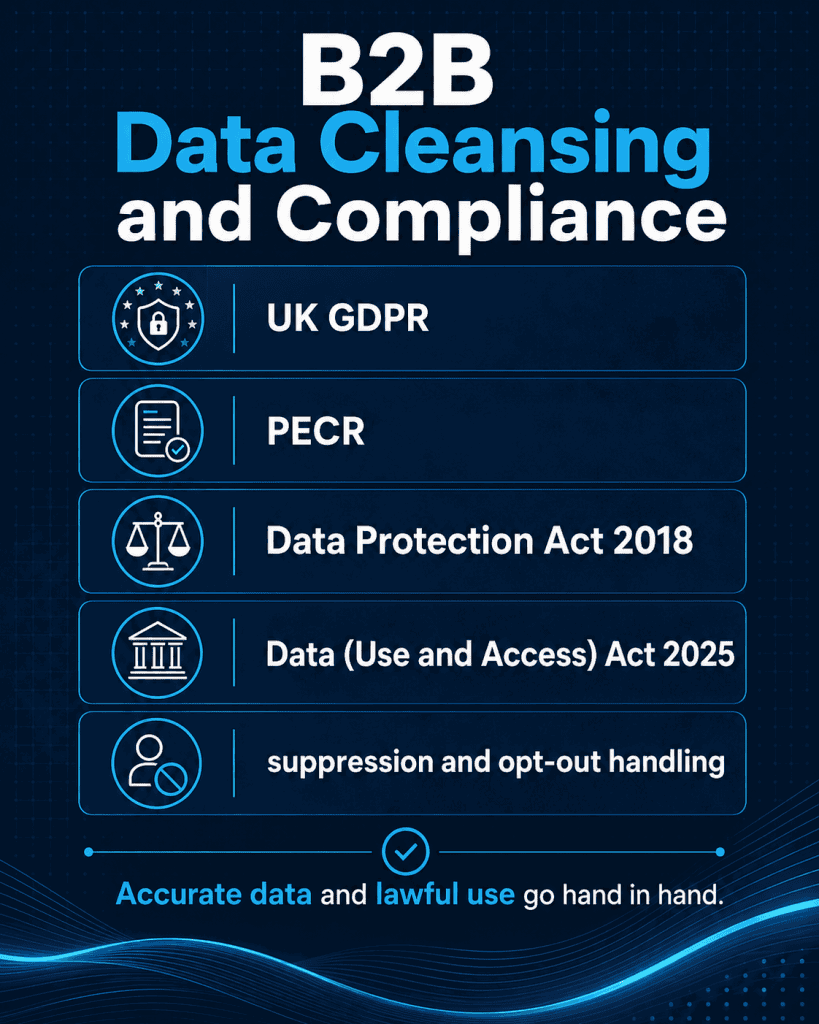 B2B Data Cleansing and Compliance