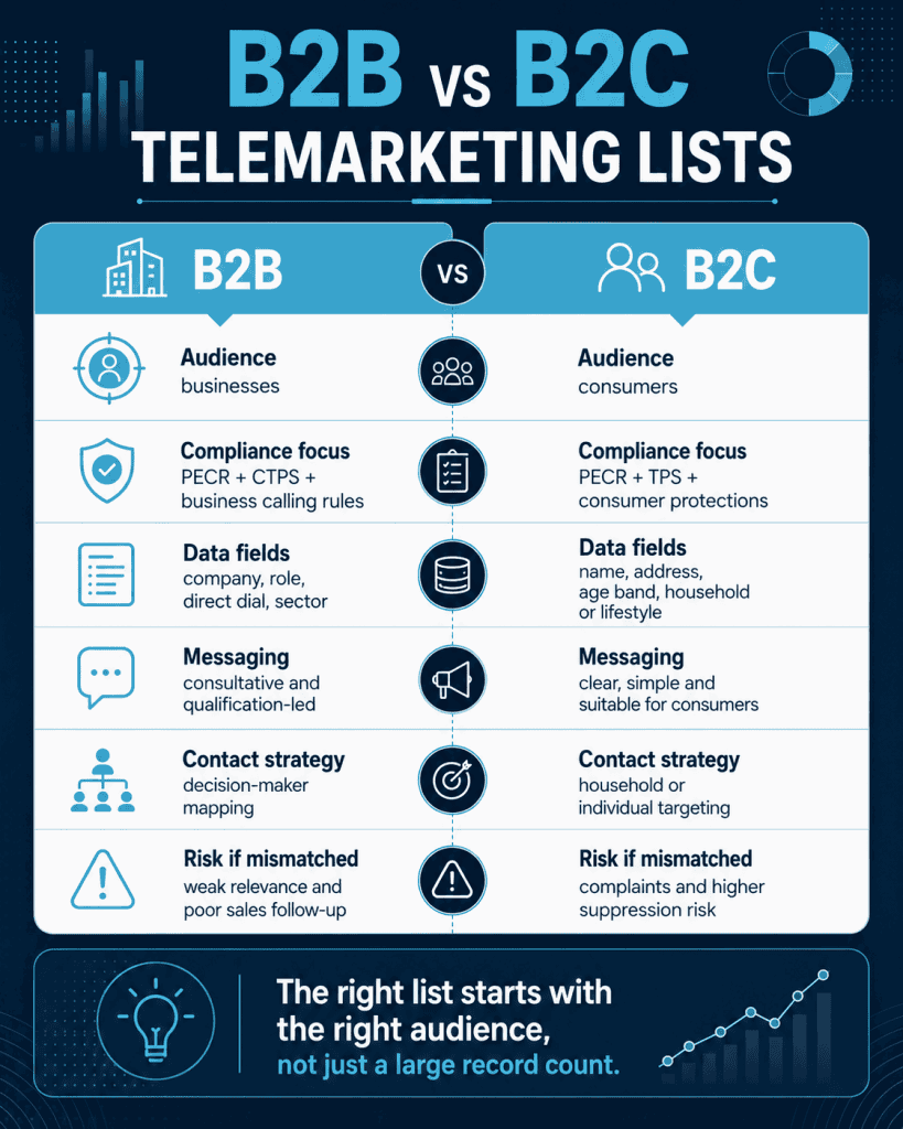 B2B and B2C Telemarketing Lists
