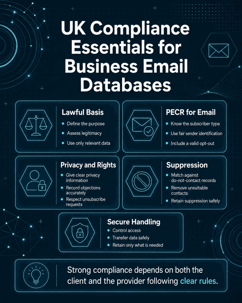 Business Email Database Compliance Essentials