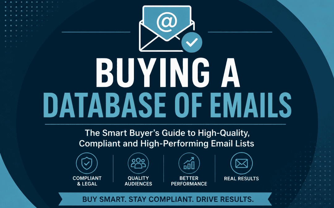 Buying a Database of Emails Blog Post