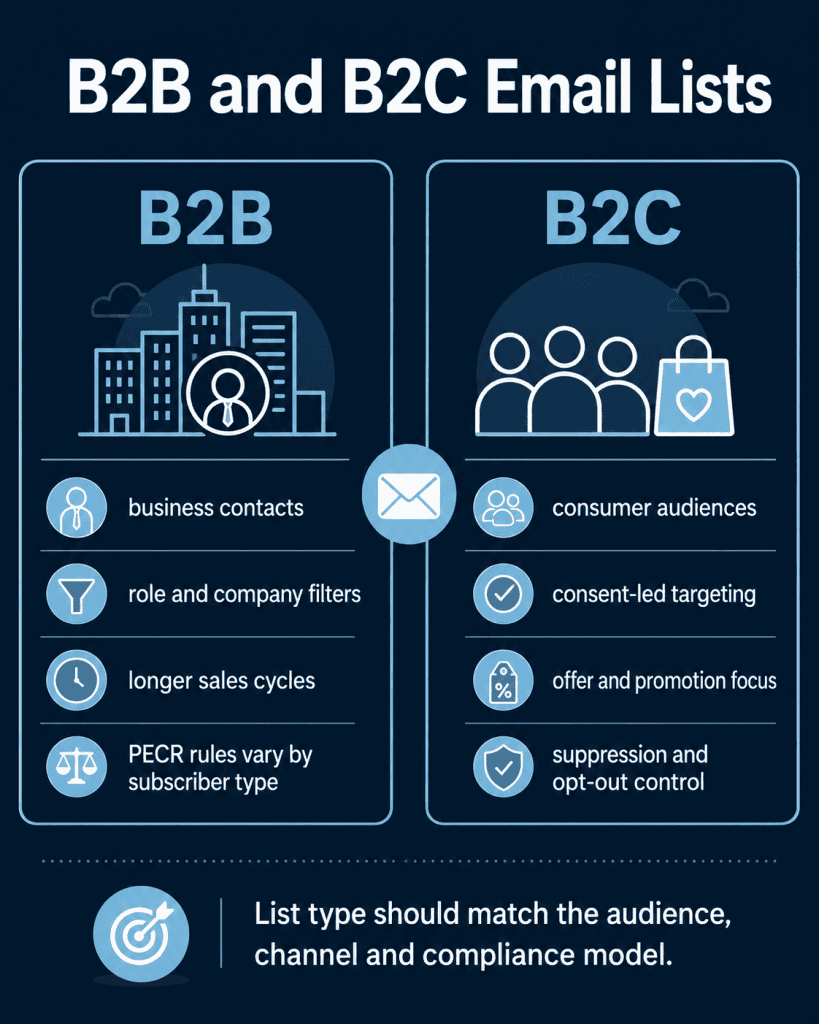 Differences in Buying B2C and B2B Emails