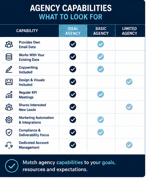 Email Marketing Agency Capabilities.