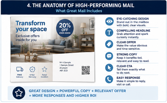 High-Performance Mail Design and Copy