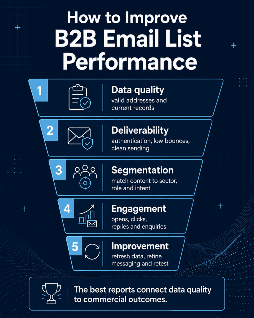 How to Improve B2B Email List Performance