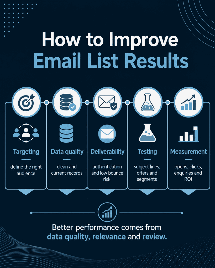Improving Email List Results