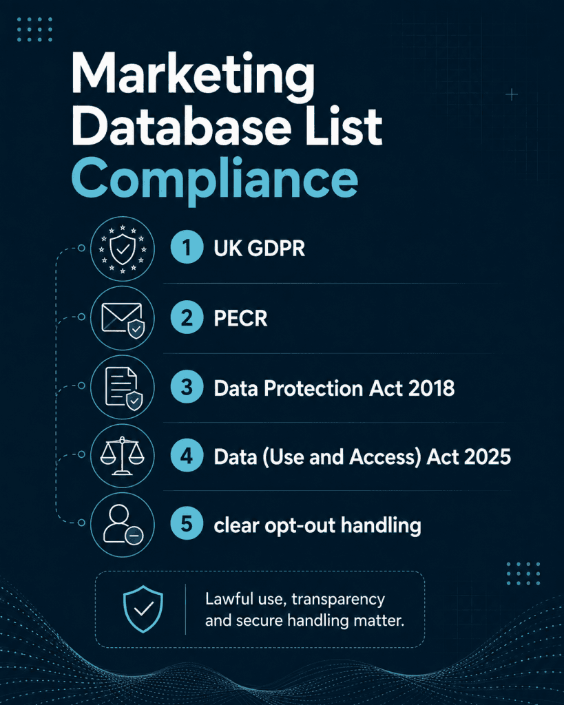 Marketing Database List Compliance