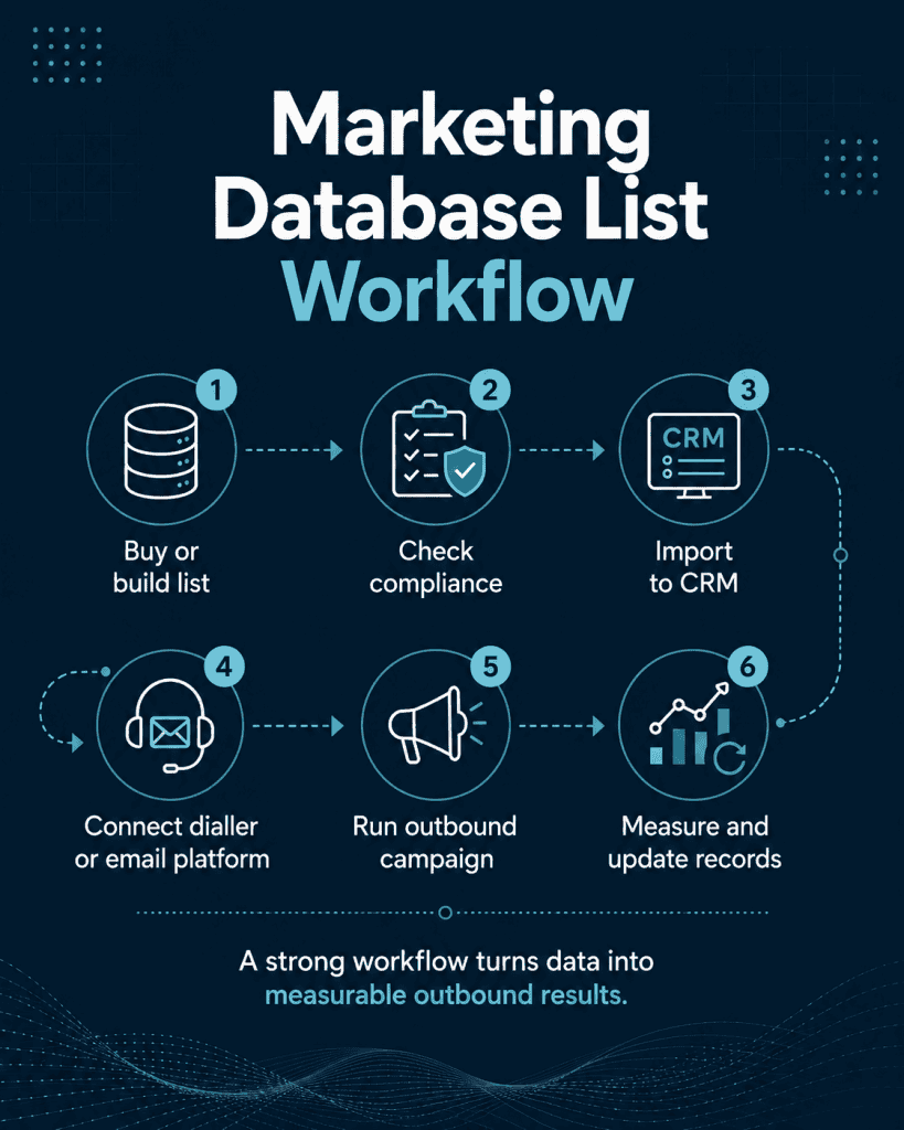 Marketing Database List Workflow