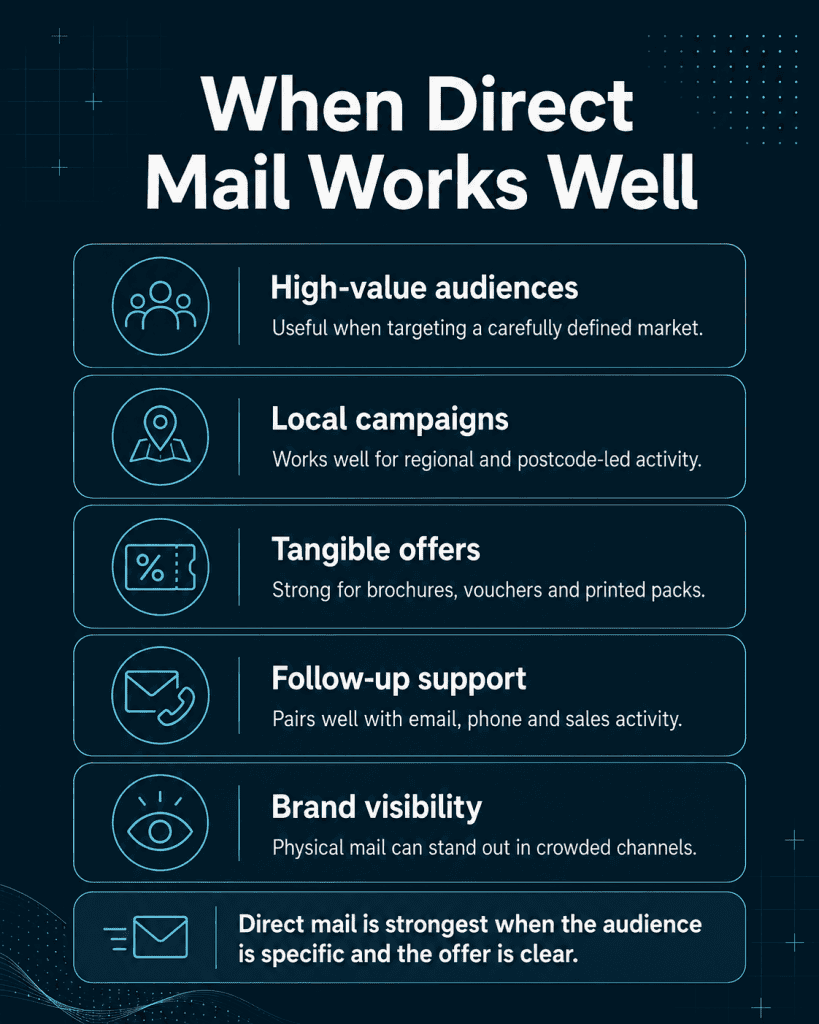 When Direct Mail Works Well