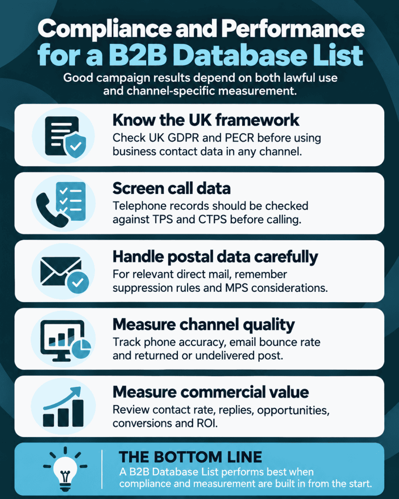 B2B Data Compliance and Performance Metrics
