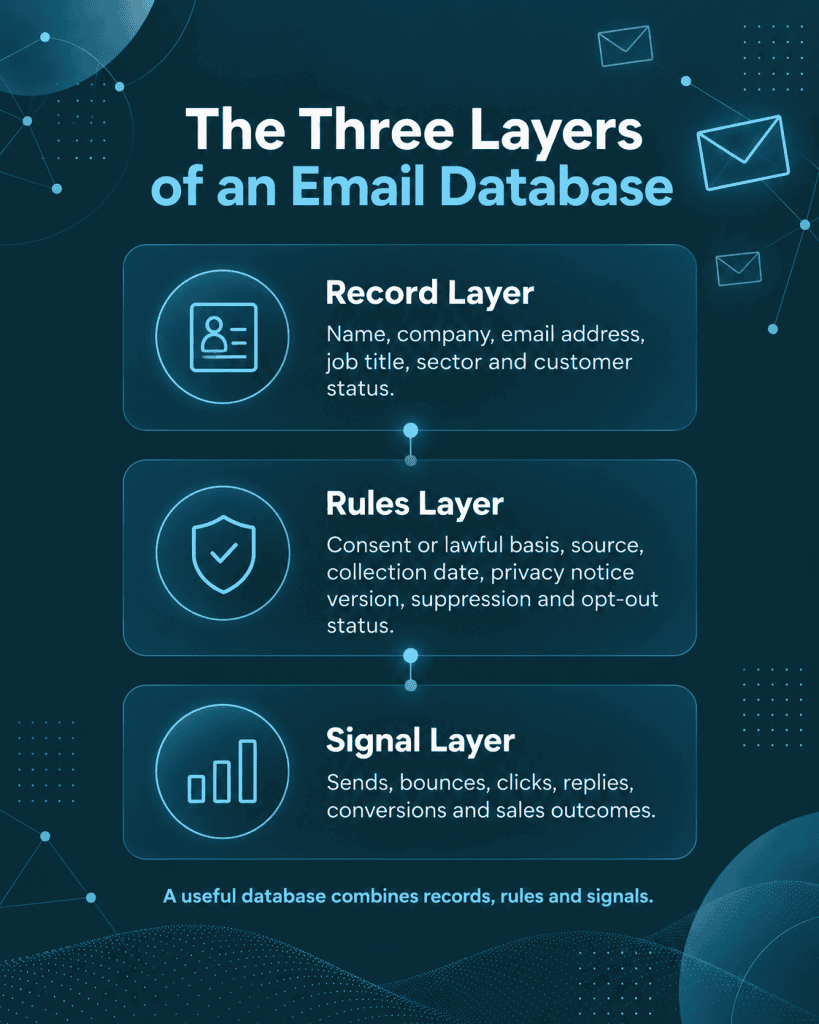 Email Database Layers