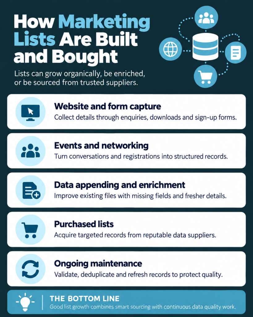 How Lists are Built and Bought