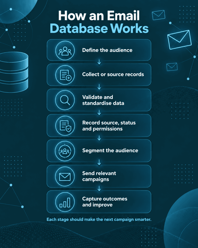 How an Email Database Works