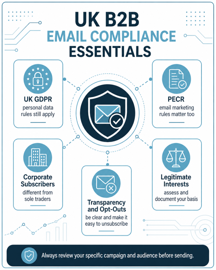 How to Lawfully Use B2B Emails