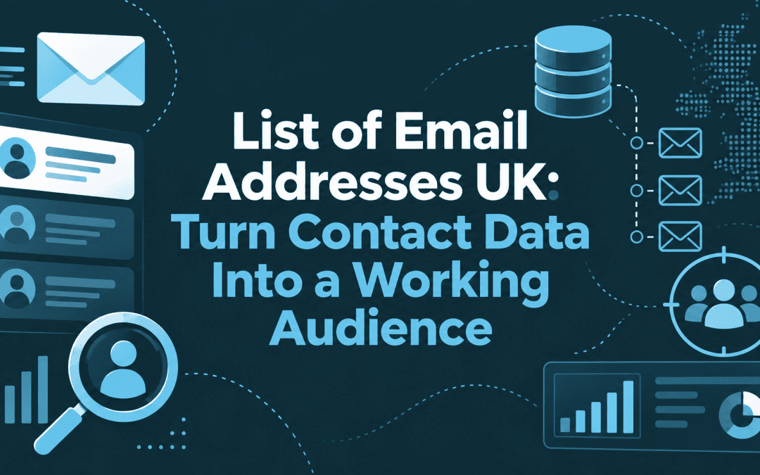 List of Email Addresses UK Blog