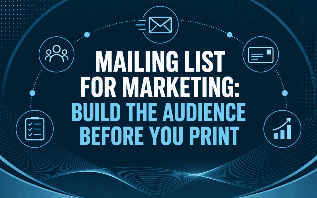 Mailing List for Marketing Blog Post
