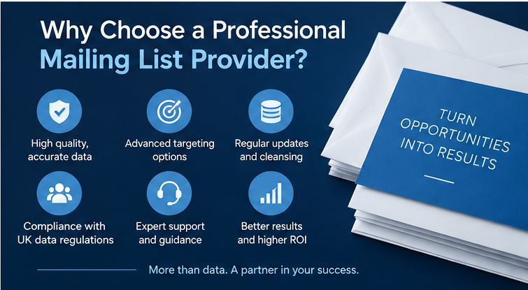 Why Should You Choose a Professional Mailing List Provider.