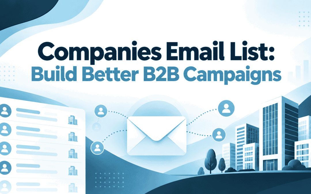 Companies Email List Banner