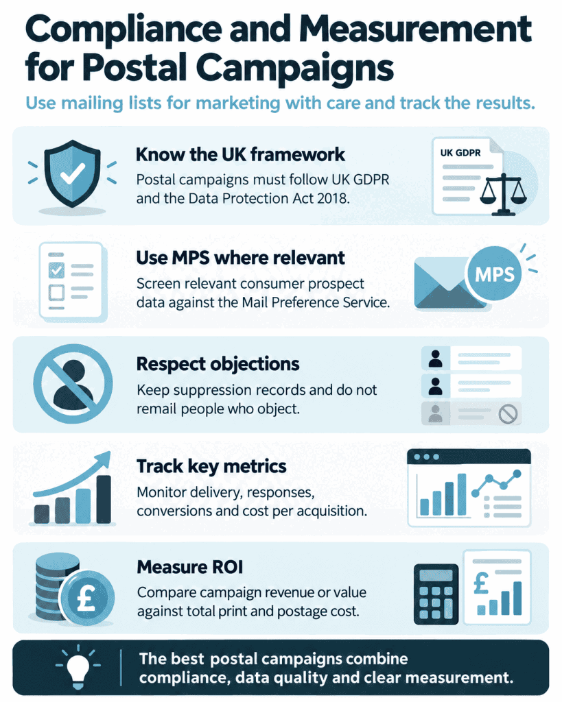Compliance and Success Metrics for Mailing Lists