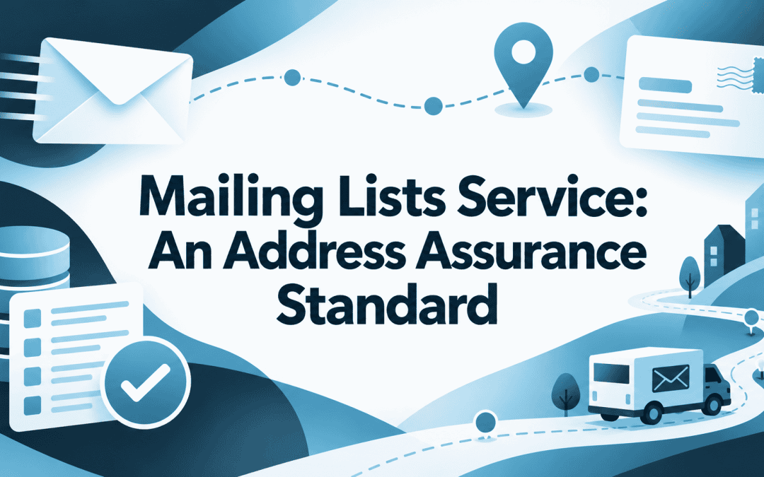 Mailing Lists Address Assurance Infographic