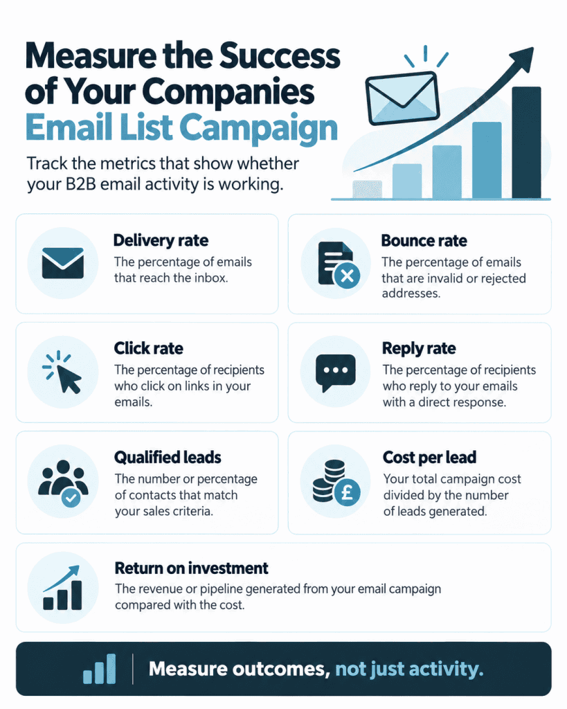 Measure the Success of Your Company Email List Campaign