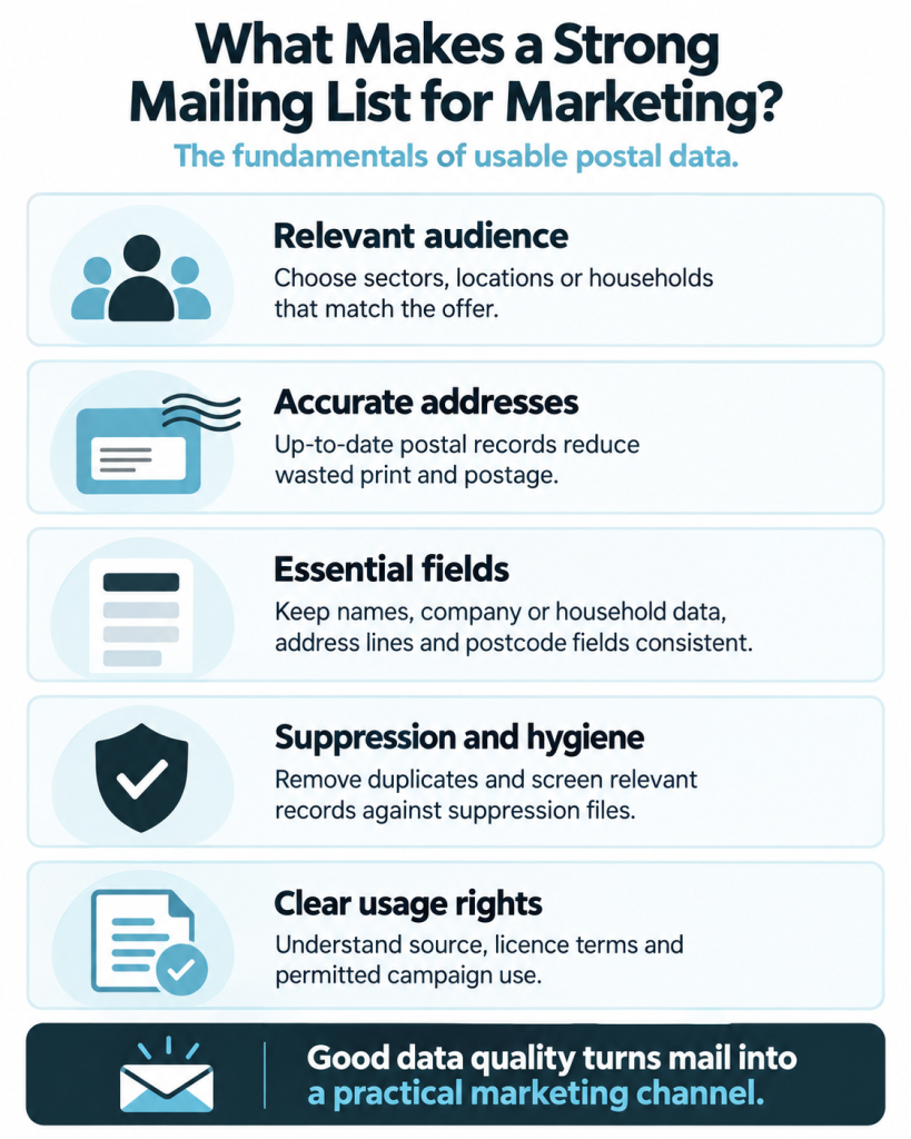 What Makes a Strong Mailing List for Marketing